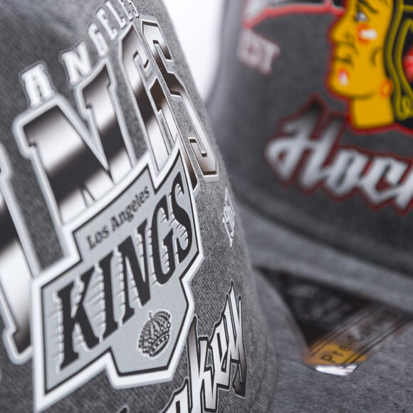 Kappe New Era -  9FIFTY A-Frame NHL Washed - Los Angeles Kings - Black