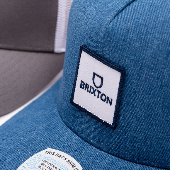 Kappe Brixton - Alpha Block X C Mp Mesh Cap - Denim/White