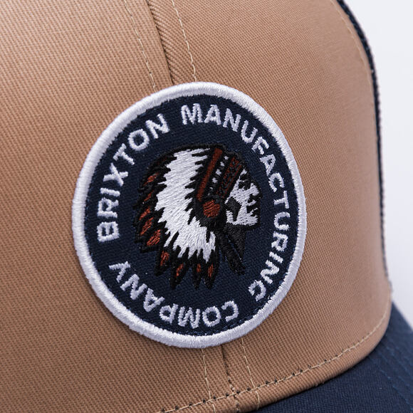 Kappe Brixton - Rival Stamp X Mp Mesh Cap - Washed Navy/Washed Navy