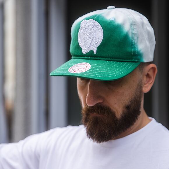 Kappe Mitchell & Ness - Dip Dye Pro Snapback - Boston Celtics - Green