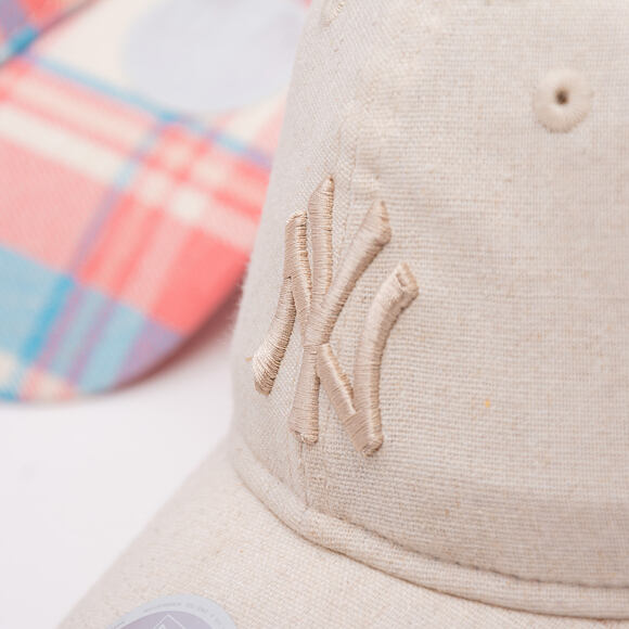 Kappe New Era - 920W MLB Linen - NY Yankees - Stone/Stone