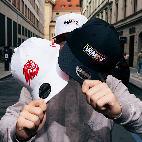 Basecap New Era - LIV Golf 9SEVENTY Vamos - Fireballs - Black