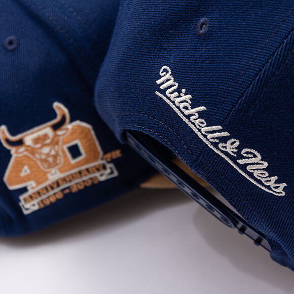 Kappe Mitchell & Ness - Sand Storm Classic Red - Chicago Bulls - Navy/Sand