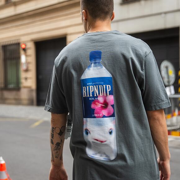 T-Shirt Rip N Dip - Real Water Tee - Charcoal