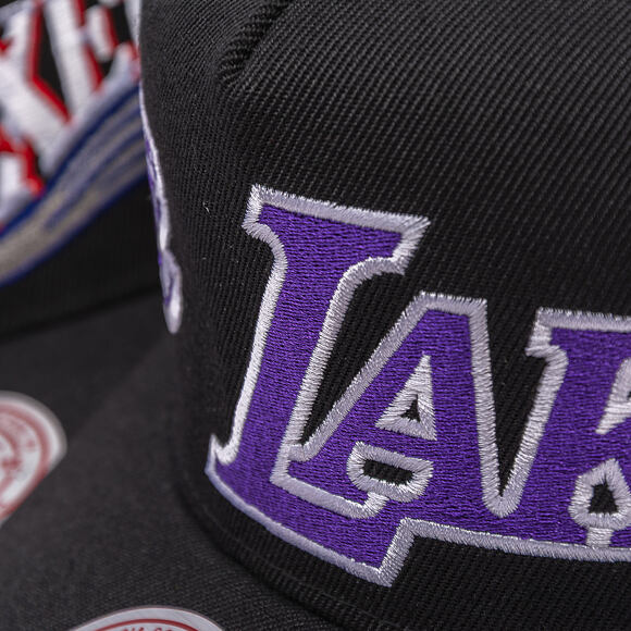 Kappe Mitchell & Ness - NBA Busted Pro - LA Lakers - Black