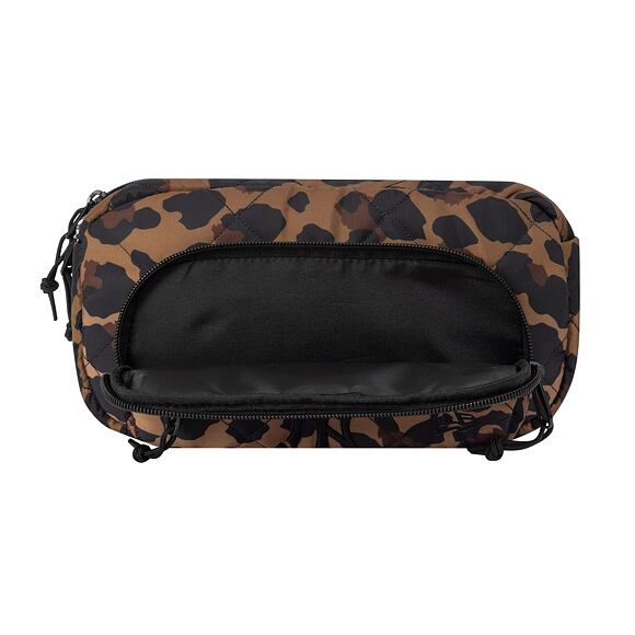 Bauchtasche New Era - MLB Leopard Quilted Waist Bag - NY Yankees - Brown / Black