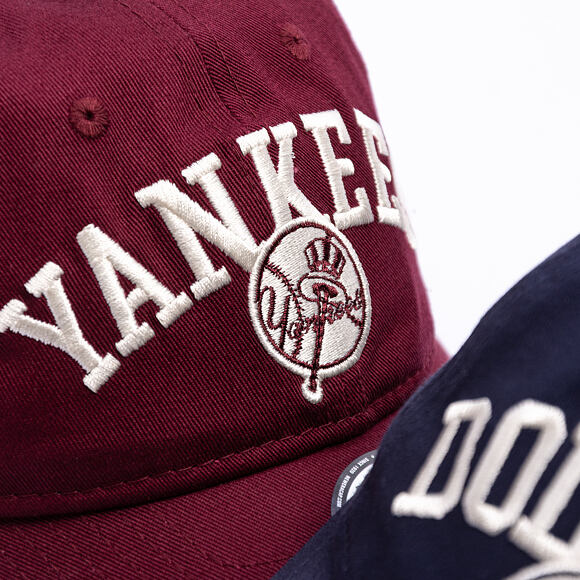 Kinder Kappe New Era - MLB College 9TWENTY - NY Yankees - Burgundy