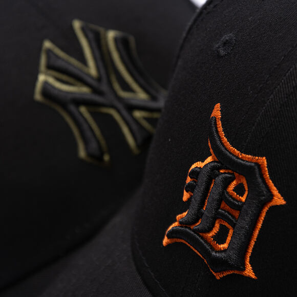 Kappe New Era - MLB Team Outline 9FORTY - Detroit Tigers - Black / Blue
