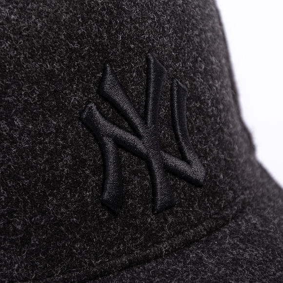Kappe New Era - MLB Melton Wool 9FORTY A-Frame - NY Yankees - Black