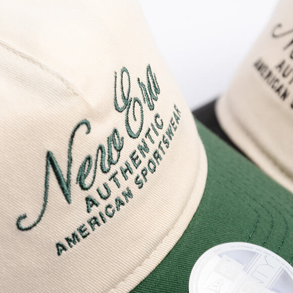 Damen Kappe New Era - Branded Script 9TWENTY A-Frame - Cream