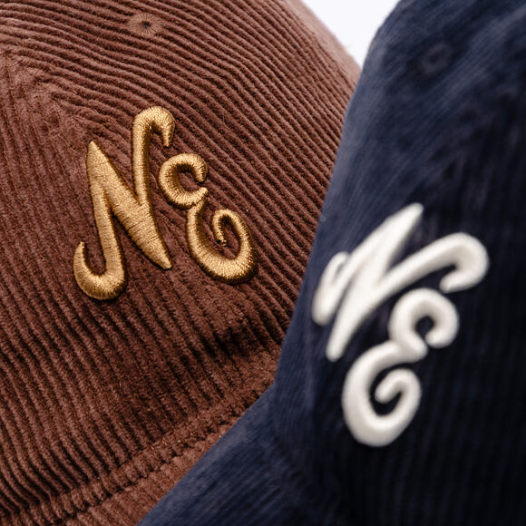Kappe New Era - Branded Washed Cord 9TWENTY - Chestnut Brown