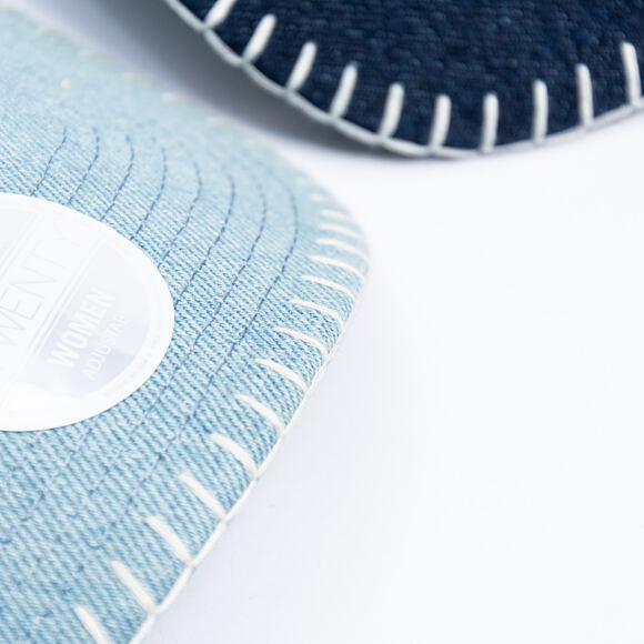 Damen Kappe New Era - MLB Denim Stitch 9TWENTY - NY Yankees - Pastel Blue