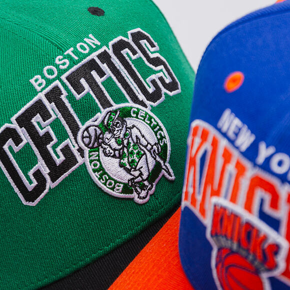 Kappe Mitchell & Ness - NBA Team Arch Snapback - Boston Celtics - Green / Black