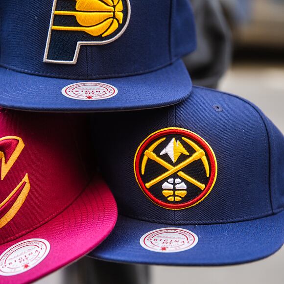Kappe Mitchell & Ness - Indiana Pacers - Team Ground 2.0 Snapback - Blue
