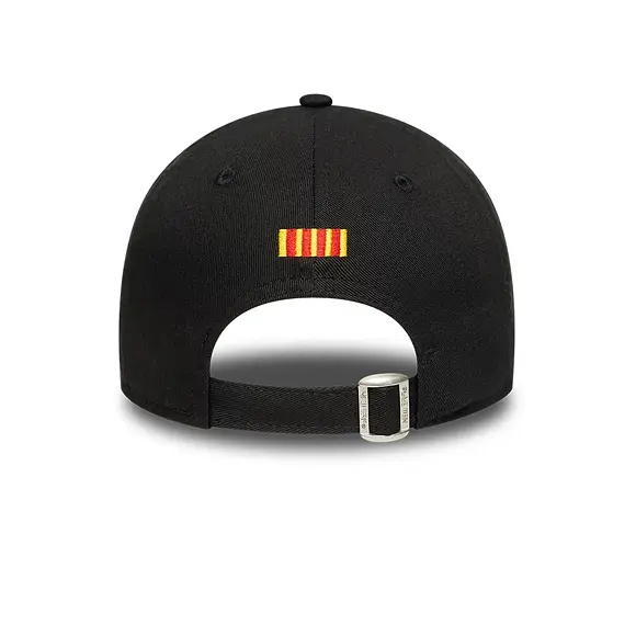 Kinder Kappe New Era - Core Logo 9FORTY Kids - Barcelona FC - Black