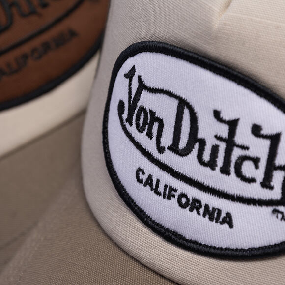 Kappe Von Dutch - Trucker - Cali Patch Olive/White