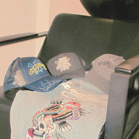 Kappe Ed Hardy - 1971 5 Panel Trucker Cap