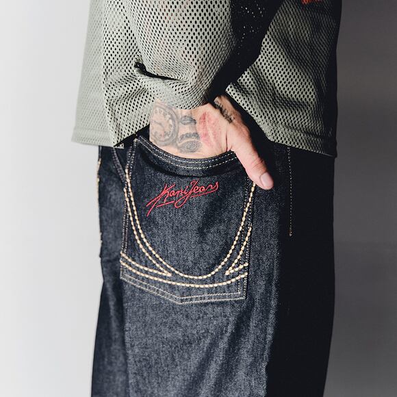 Jeans Karl Kani - Kani Jeans Rinsed Relaxed Baggy Jeans
