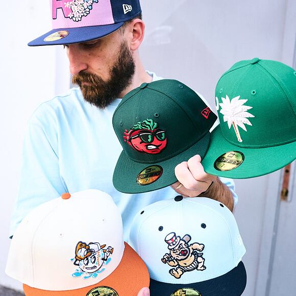 Kappe New Era - MiLB Theme Nights 59FIFTY - Myrtle Beach Pelicans - Team Color