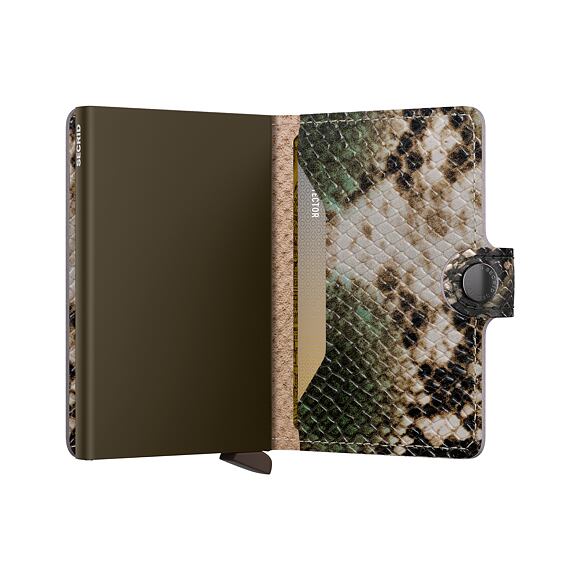 Geldbörse Secrid - Miniwallet Serpent - Green