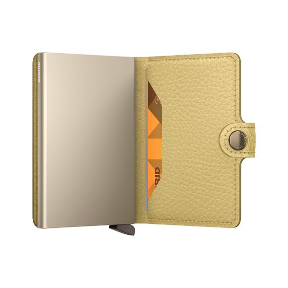 Geldbörse Secrid - Miniwallet - Pebble - Butter Yellow