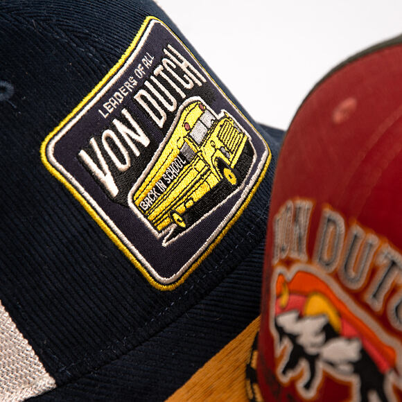 Kappe Von Dutch - Semi Curve - Patch Premium - Navy