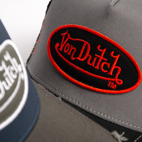 Kappe Von Dutch - Trucker - Patch - Navy / Grey