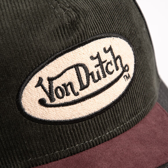 Kappe Von Dutch - Trucker - Bi-Material Visor Patch - Green