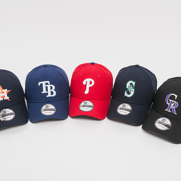 Kappe New Era The League Colorado Rockies 9FORTY Team Color Strapback