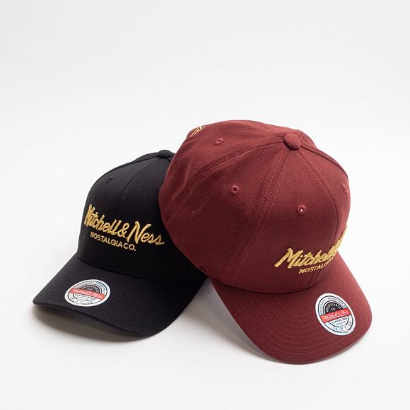 Kappe Mitchell & Ness - Branded Pinscript Classic Red - Black / Gold