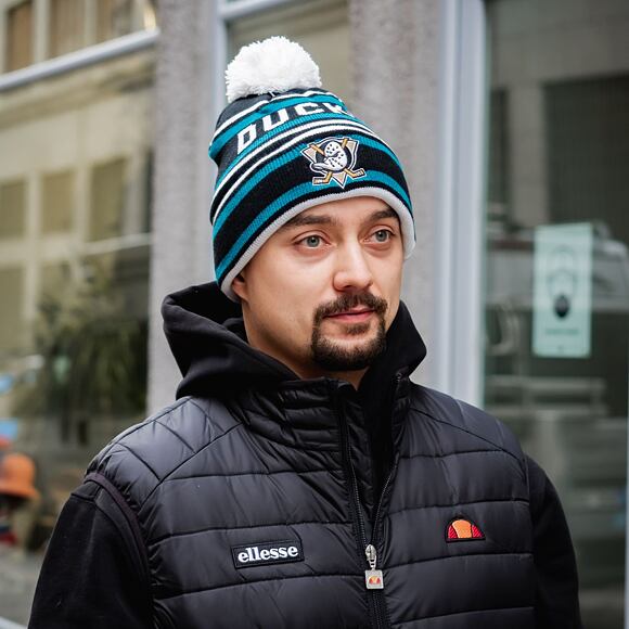 Mütze '47 Brand NHL Anaheim Ducks Rockhill Cuff Knit Black