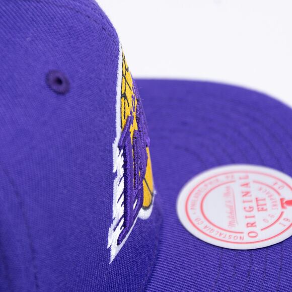 Kappe Mitchell & Ness - NBA Team Ground 2.0 Snapback - LA Lakers - Purple