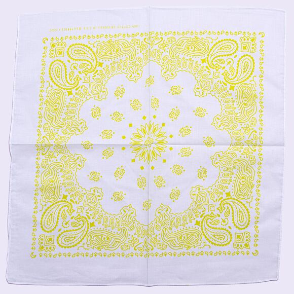 Tuch Urban Classics Bandana White/Yellow