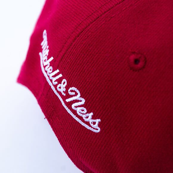 Kappe Mitchell & Ness Team Ground 2.0 Pro Snapback NHL Colorado Avalanche Maroon