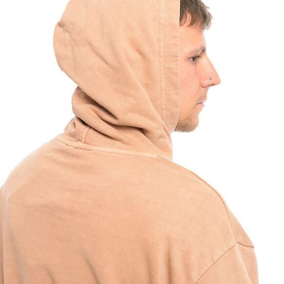Pullover New Era Washed Oversized Hoody - Orange / White
