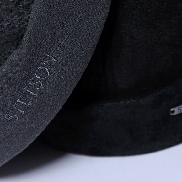Mütze Stetson Docker Delave Organic Cotton Black