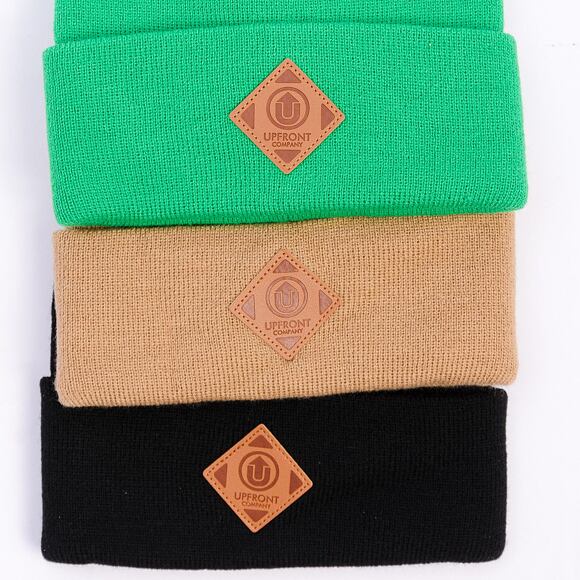 Mütze Upfront - OFFICIAL UF Fold Beanie UF4057-0099 Black