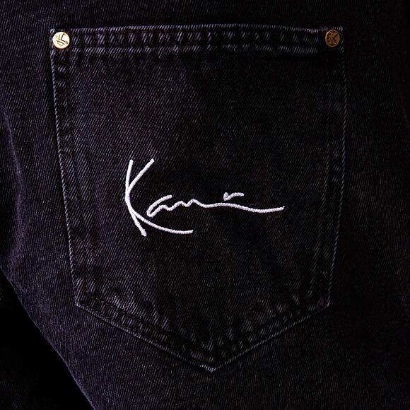 Jeans Karl Kani Small Signature Baggy Five Pocket Denim vintage schwarz