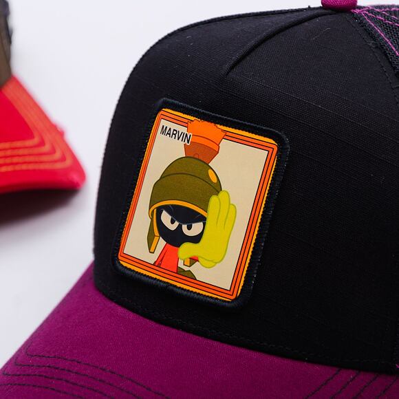 Kappe Capslab - Looney Tunes - Marvins Merie Melodies - Black/Purple