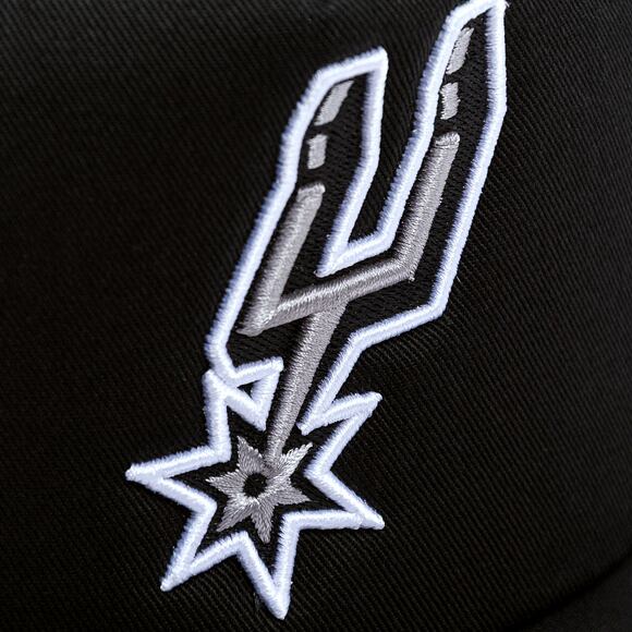 Kappe Mitchell & Ness - San Antonio Spurs - Evergreen Trucker - Black