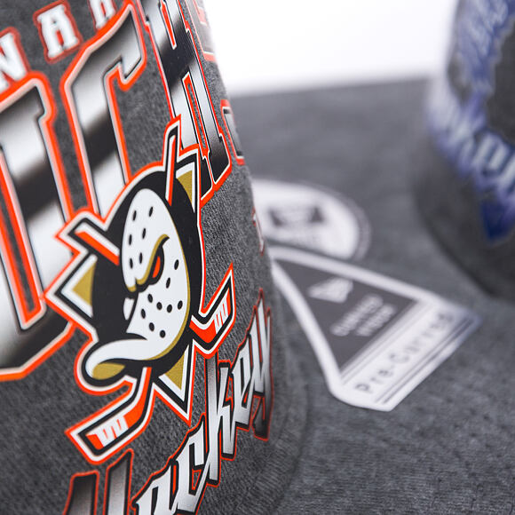 Kappe New Era -  9FIFTY A-Frame NHL Washed - Anaheim Ducks - Black