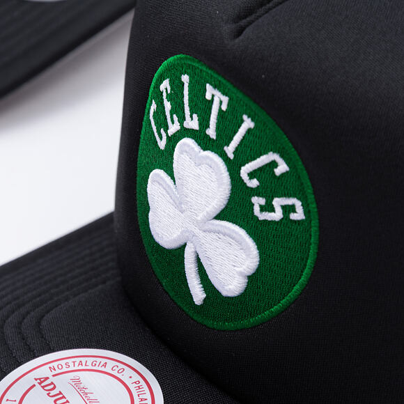 Kappe Mitchell & Ness - Hidden Trucker - Boston Celtics - Black