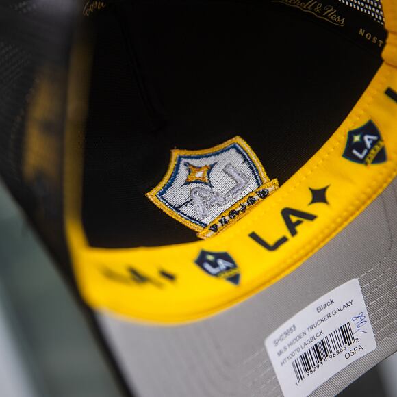 Kappe Mitchell & Ness - Hidden Trucker - Los Angeles Galaxy - Black
