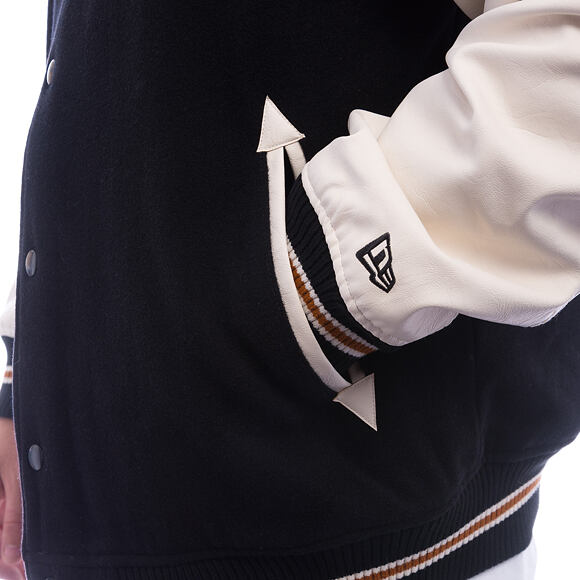 Jacke New Era - MLB Wordmark Varsity Jacket - NY Yankees - Black