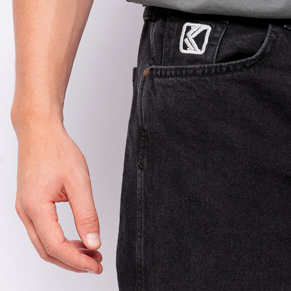Hose Karl Kani - Retro Baggy Workwear Denim - vintage black