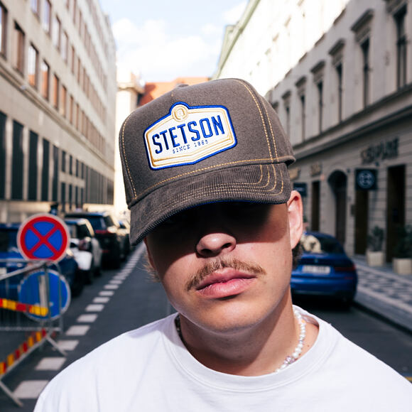 Kappe Stetson - Trucker Cap Wool Piston - Olive