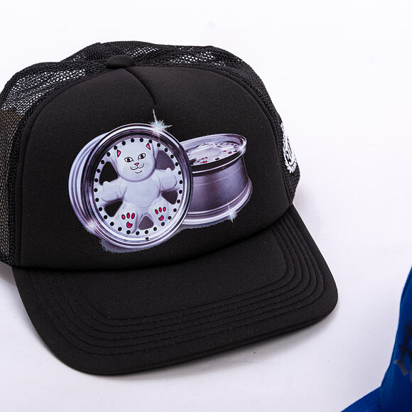 Kappe Rip N Dip - Nerm Wheels Trucker Hat - Black