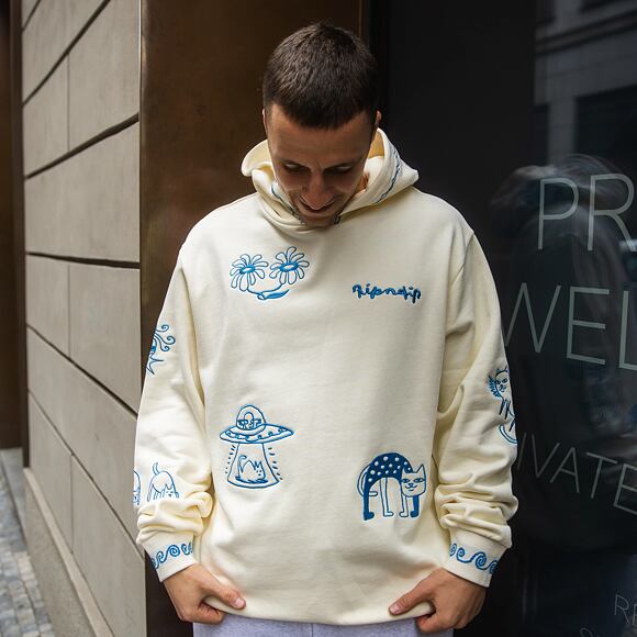 Pullover Rip N Dip - Blonded Hoodie - Off White