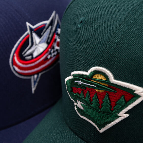 Kappe New Era - NHL 9SEVENTY Stretch-Snap - Minnesota Wild - Team Color