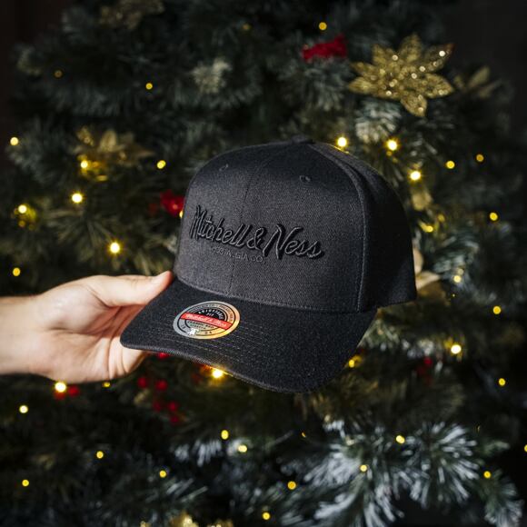 Kappe Mitchell & Ness - Branded Pinscript Classic Red - Black / Black